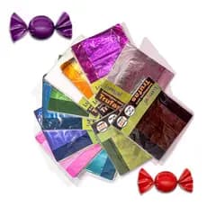 100 Embalagens Para Trufa Bombom Chocolate 15x16 cores Para Doces