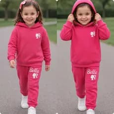 Conjunto Infantil de frio Feminino Casaco e Calça de frio Infantil