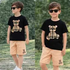 Conjunto Infantil e Juvenil 2 Peças Blusa e Short 2 à 14 Anos