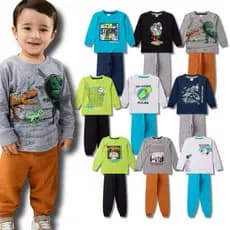 Kit Sortido 2 ou 6 Peças Conjunto Inverno Infantil Menino 1 ao 14