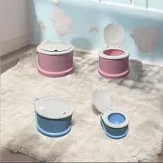 Mini Assento Sanitário Infantil Troninho Penico para Menina e Menino Mini Privada com Tampa