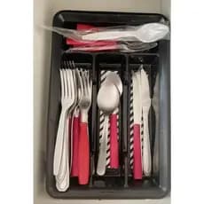 Organizador Porta Talher Gaveta Armário Divisórias Cozinha