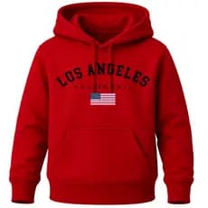 Moletom Infantil PREMIUM Flanelado Casaco Estampado LOS ANGELES Quentinho Confortável