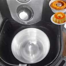 Forma Alumínio Nº16 Redonda | Perfeita para Sobremesas, Pudim, Bolos, Torta Suíça | Serve em Todas Airfryer do mercado!