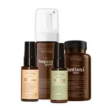 Kit Rituária Intermediário Clareador Manchas e Melasma Antioxi Nutri Sérum Limpeza