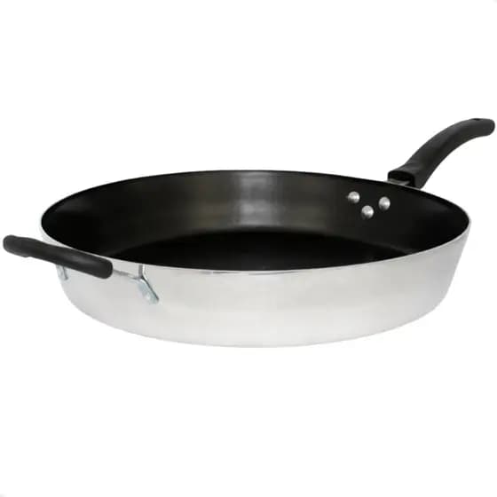 Frigideira Grande Antiaderente 32cm Alumínio Teflon 4 Litros Profissional Cabo Baquelite