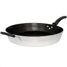 Frigideira Grande Antiaderente 32cm Alumínio Teflon 4 Litros Profissional Cabo Baquelite