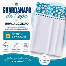 KIT DE GUARDANAPO 3UN  DE TECIDO ALGODAO PANO DE PRATO DE COZINHA GUARDANAPO DE PANO GUARDANAPO DE COPA 50 POR 70