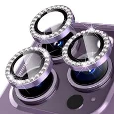 Kit Película Lente De Câmera Brilho Diamante Para Iphone 17 17AIR 17PRO 17PROMAX