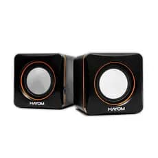 CAIXA DE SOM HAYOM 6W, USB/P2, CONTROLE DE VOLUME, PRETO - KM2501