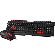 KIT TECLADO E MOUSE C3TECH USB GAMER GK-20BK PRETO - 303040400100 - 0091682-01