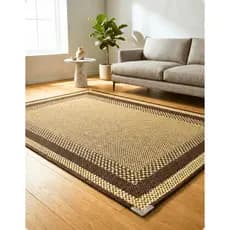 Tapete Sala Quarto Tipo Sisal 150x200 1,50x2,00 Antiderrapante Marrom Tapete Grande