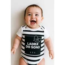 Body Bebe Frases Ladrão De Sono Ladra 171 Tematico