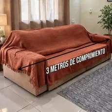 Manta Para Sofá King 3,00Mx1,80M Gigante Xale Grossa Decorativa Casa Nova Elegante
