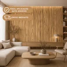 Papel De Parede Madeira Carvalho Hanover Adesivo 5m 10m 15m 20m Auto Colante