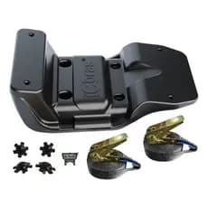 Suporte Universal Icbras Ifood Para Bau Motoboy Entregas Delivery C/ Catraca