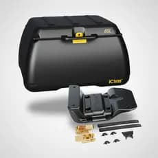 Baú Icbras 65 Litros com Suporte Universal Motoboy Delivery Pizza Entregador