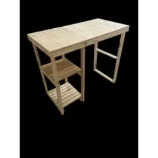 Mesa para Escritório / Mesa com estante / Mesa computador / Mesa para quarto de Madeira / Mesa Home office