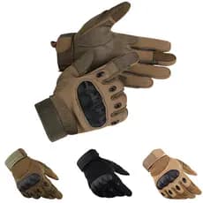 Luva Tática Militar Airsoft Paintball Proteção Esporte Aventura Outdoor Resistente