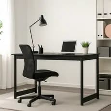 Mesa Escrivaninha Industrial para computador grande para quarto de escritório de estudo 120x60