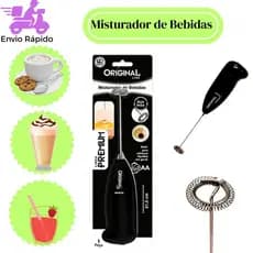 Mini Mixer Misturador De Bebidas Portátil Elétrico A Pilha