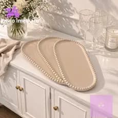 Bandeja Para Docinhos Modelo Pérola 25x14cm Resistente e Reutilizável