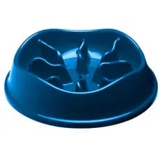 Comedouro Lento Interativo 550ml para Cães Ansiosos | Antiderrapante | Cores Exclusivas