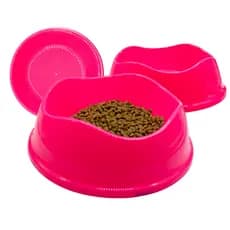 Comedouro Pet Bowl 1000 mL Polipropileno Antiderrapante Cores Exclusivas