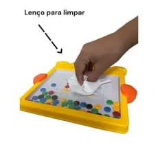 QUADRO MAGNETICO PATINHO MAGICO PRANCHETA EDUCATIVA CRIANÇA