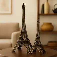 Miniatura Torre Eiffel Paris França Decoração Ambiente Mesa Quarto Escritório Presente Criativo
