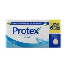 Sabonete Em Barra Protex Fresh 85g 6un