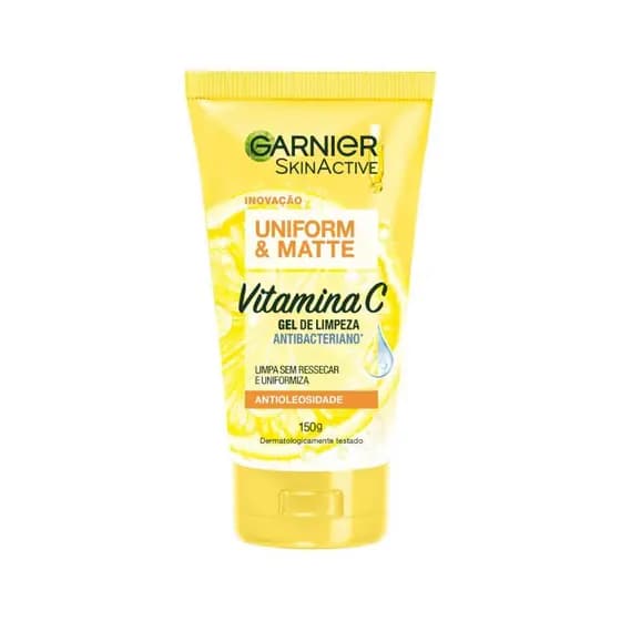 Garnier Skin Active Gel Para Limpeza 150G Vitamina C