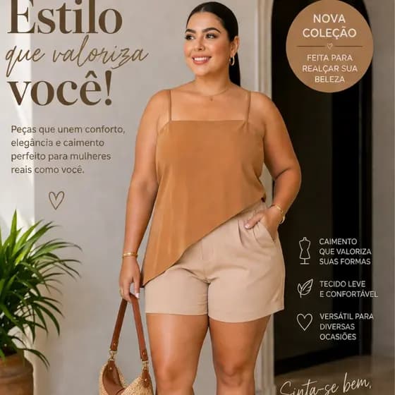 kit 2 Blusa Assimétrica Feminina–Elegante, Confortável, Moda Verão, Caimento Solto, Look Casual