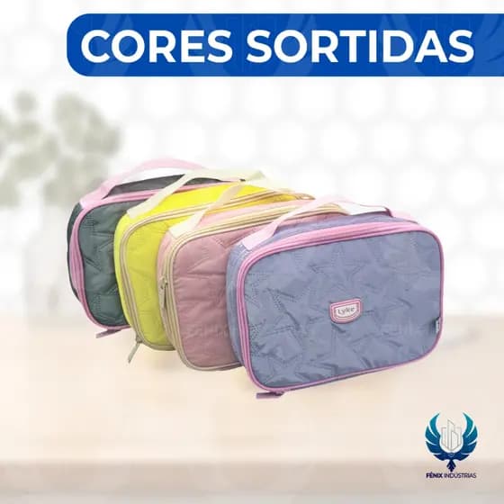 🧳✨ Estojo Escolar Organizador Almofadado – Resistência, Conforto e Organização em Um Só Produto!