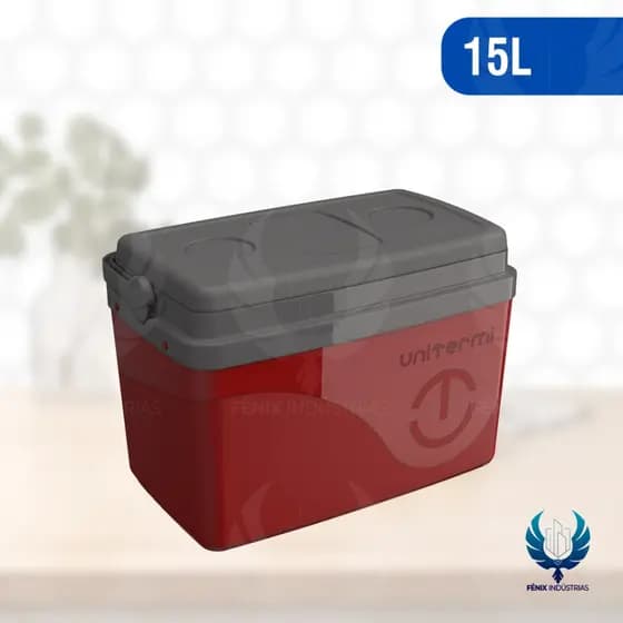 ❄️ Caixa Térmica Unitermi Floripa 15L – Vermelha