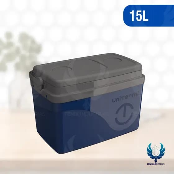 ❄️ Caixa Térmica Unitermi Floripa 15L – Azul
