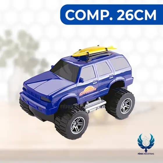 Carro Blazer Surf com Prancha Silmar Brinquedos – Ref. 3012