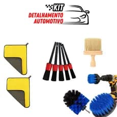 Kit Detalhe Automotivo Limpeza de Carro Limpeza Automotiva Snow