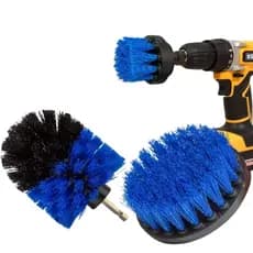 Kit 3 Escovas De Limpeza Pesada Para Parafusadeira Furadeira Disco