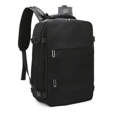 Mochila Grande Expansível Viagem Impermeável Dois Zíperes