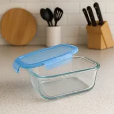 Pote Hermetico Vidro 370ml Vedar Seguro Resistir Vazamentos Alimentos Frescos Armazenar