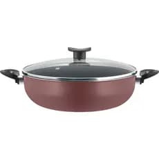 Frigideira Grande Paella Caçarola Wok Antiaderente 28cm
