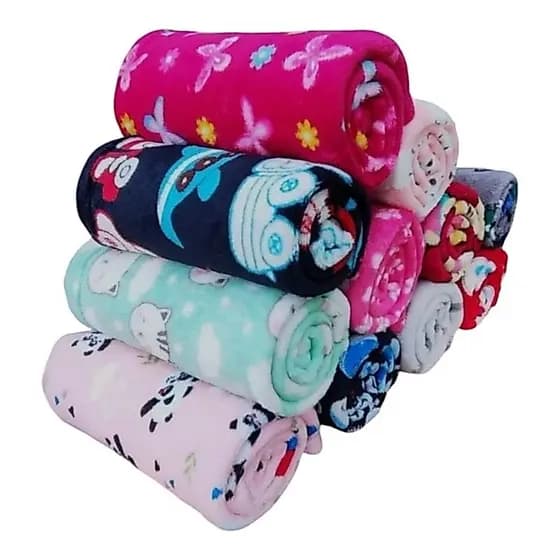 Cobertor Mantinha Manta Infantil Bebe/Pet/Microfibra/Soft/Bebê/Menor Preço/Menino/Menina -  1 uni.