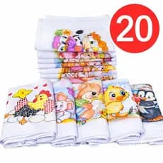 Kit Panos de Prato Pé de Galinha Original – Alta Absorção | Estampas Lindas Cozinha