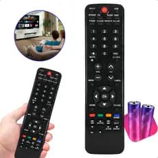 Controle Remoto Compatível Tv H-buster Htr-d19 Hbtv 40d 01hd + PILHAS