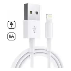 Cabo Rápido Carregador E Dados Lightning Usb Para Iphone 1m boa qualidade
