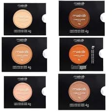 Refil Corretivo Makie Camuflagem Facial com Alta Cobertura e De Longa Duração