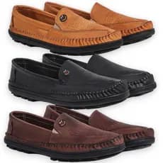 Mocassim Masculino Em Couro Transpirável Elástico 3 Cores Disponíveis Envio Imediato Promoção