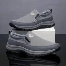 Confortável Sapatos De Malha Respiráveis Meia-Idade idosos Para Homens Caminhada Viagens Esportivas