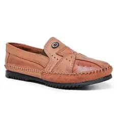 Sapatilha de Couro Legitimo Casual Mocassim Masculino  Social Confortável
